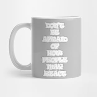 Be Yourself Crown Chakra Awakening Words Mug